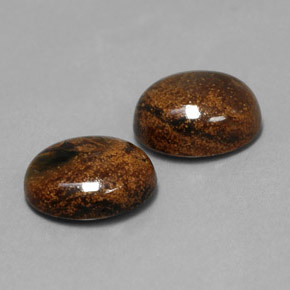 Gemas de Pietersita Multicolor natural de  ct, Corte Óvalo, Opaco