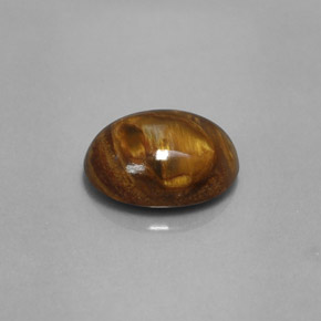 Pietersita multicolor natural de 2,80 ct, corte óvalo, opaco