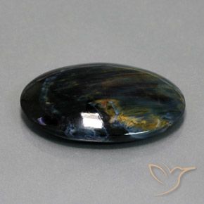 Pietersita Multicolor natural de 25.62 ct, Ovalada, Opaco