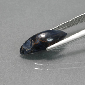 Pietersita Multicolor natural de 2.55 ct, Marquesa, Opaco