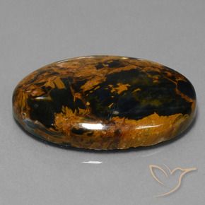 Pietersita Multicolor natural de 29.98 ct, Ovalada, Opaco