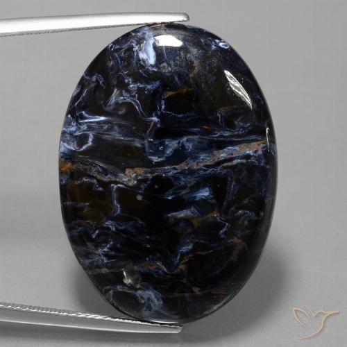 29.13ct Natural Multicolor Pietersita, Ovalada, Opaco