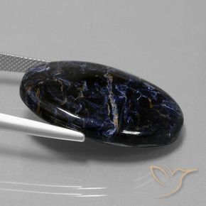 Pietersita Multicolor natural de 29.13 ct, Ovalada, Opaco
