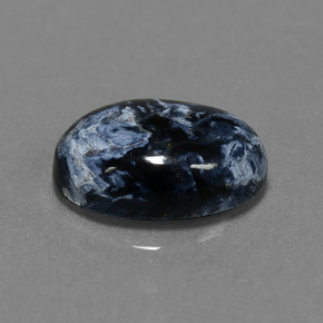 Pietersita multicolor natural de 4,85 ct, corte óvalo, opaco