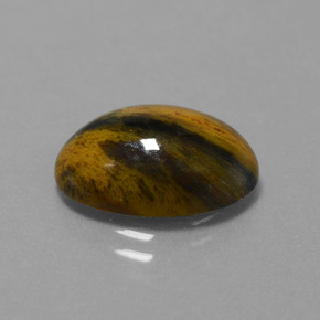 Pietersita Multicolor natural de 4.63 ct, Corte Óvalo, Opaco