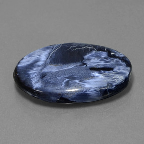 Pietersita multicolor natural de 19,23 ct, corte óvalo, opaco