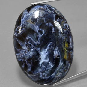 Pietersita Multicolor natural de 35.79 ct, Corte Óvalo, Opaco