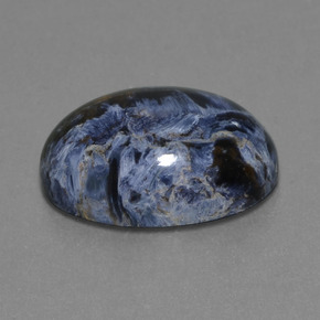 Pietersita multicolor natural de 10,63 ct, corte óvalo, opaco