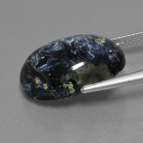 Pietersita Multicolor natural de 10.83 ct, Corte Óvalo, Opaco