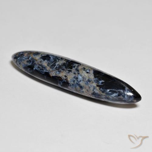 Pietersita Multicolor natural de 11.62 ct, Marquesa, Opaco