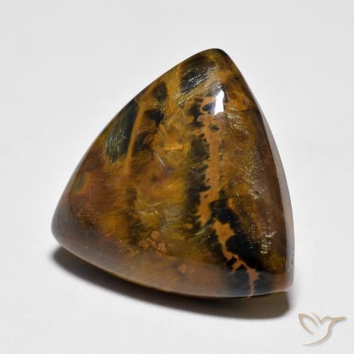 Pietersita Multicolor natural de 8.68 ct, Trillón, Opaco