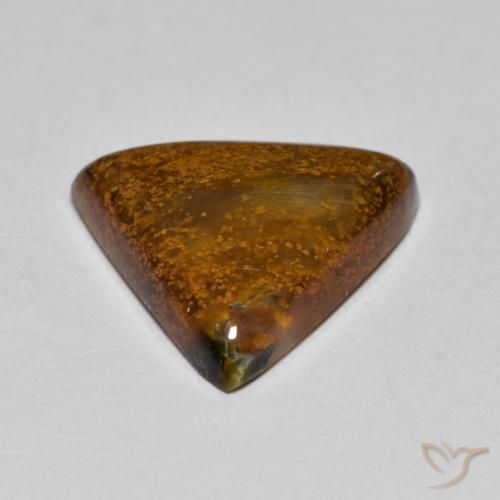 Pietersita Marrón medio natural de 4.51 ct, Trillón, Opaco