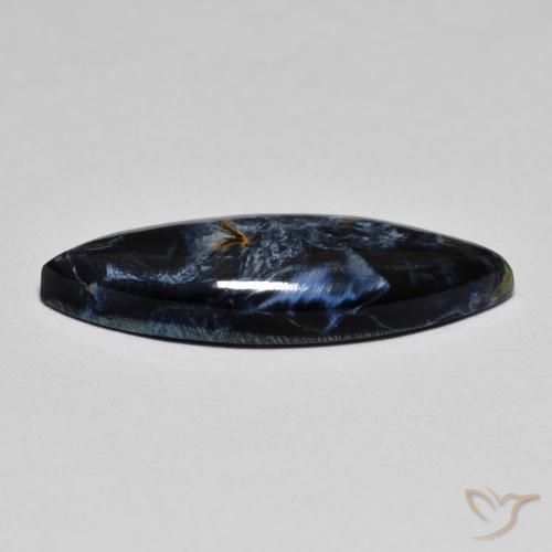 Pietersita Multicolor natural de 5.06 ct, Marquesa, Opaco