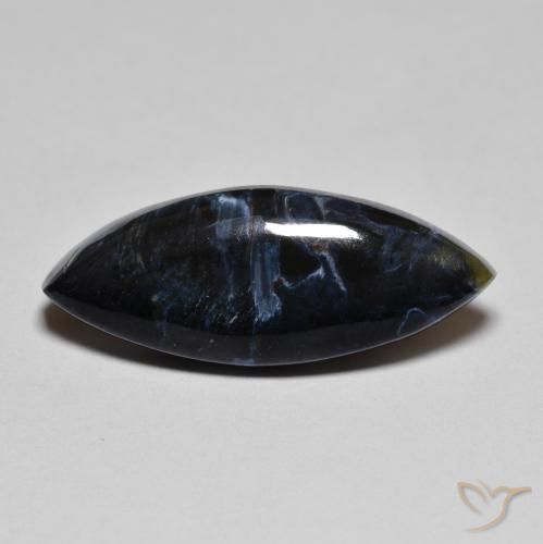 Pietersita Multicolor natural de 6.07 ct, Marquesa, Opaco
