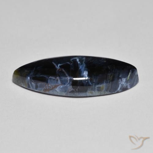 Pietersita Multicolor natural de 6.07 ct, Marquesa, Opaco
