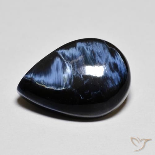 6.93ct Natural Multicolor Pietersita, En forma de pera, Opaco