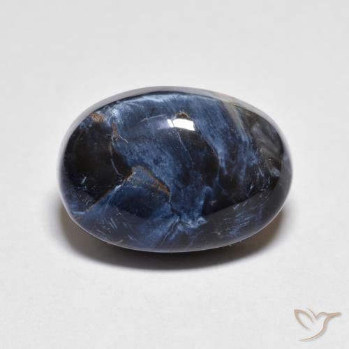4.95ct Natural Multicolor Pietersita, Ovalada, Opaco