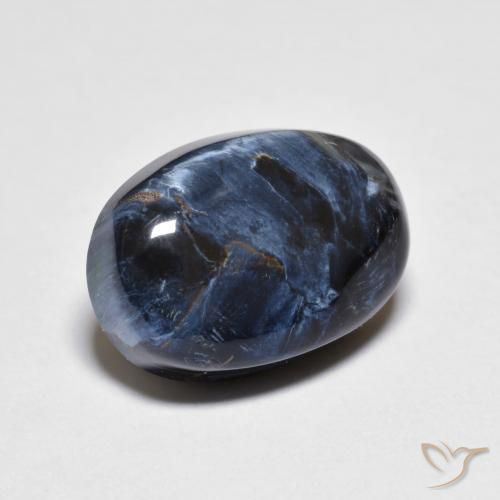 Pietersita Multicolor natural de 4.95 ct, Ovalada, Opaco
