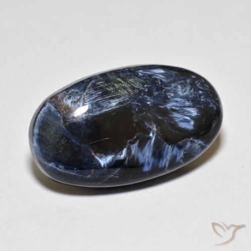 Pietersita Multicolor natural de 8.05 ct, Ovalada, Opaco