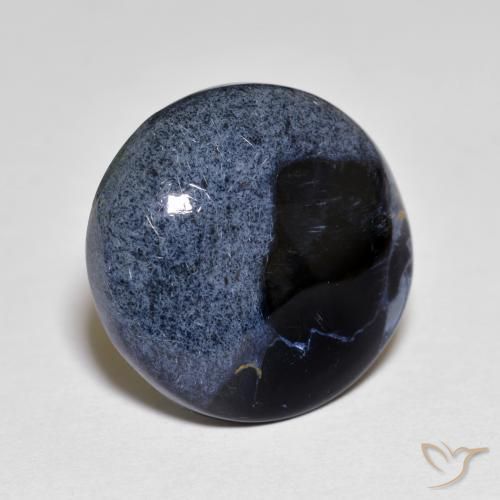 Pietersita Multicolor natural de 7.34 ct, Redondo, Opaco
