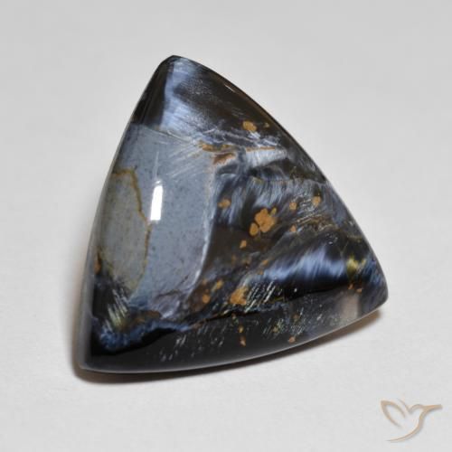 Pietersita Multicolor natural de 6.70 ct, Trillón, Opaco