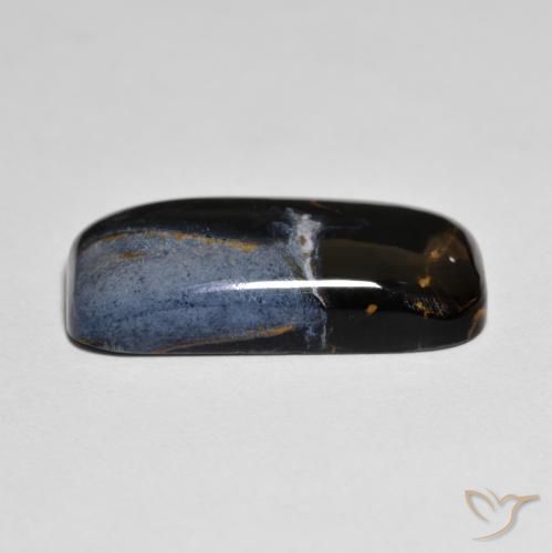Pietersita Multicolor natural de 6.67 ct, Forma Cojín, Opaco