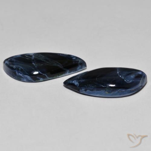 Gemas de Pietersita Multicolor natural de 12.41 ct, Elegante, Opaco