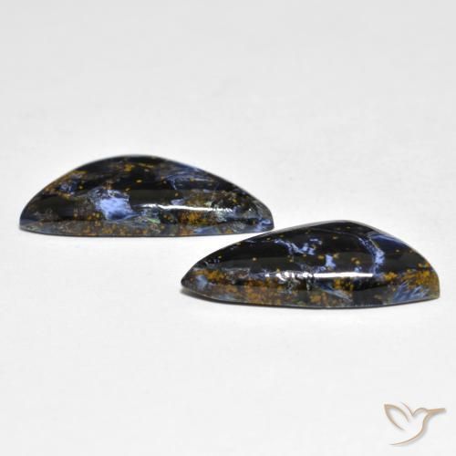Gemas de Pietersita Multicolor natural de 11.21 ct, Elegante, Opaco
