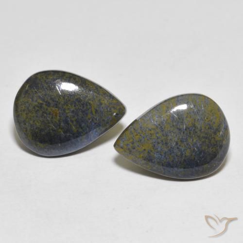 8.36ctw Natural Multicolor Pietersita, En forma de pera, Opaco