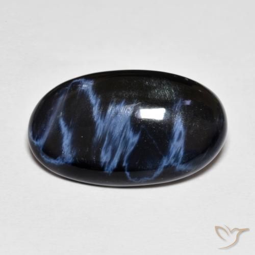 7.44ct Natural Multicolor Pietersita, Ovalada, Opaco