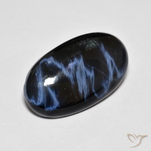 Pietersita Multicolor natural de 7.44 ct, Ovalada, Opaco