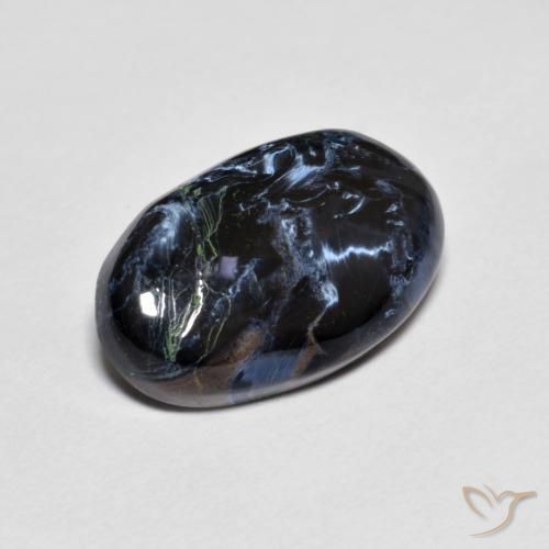 4.84ct Natural Multicolor Pietersita, Ovalada, Opaco