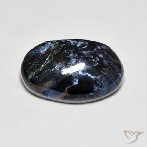 Pietersita Multicolor natural de 4.84 ct, Ovalada, Opaco