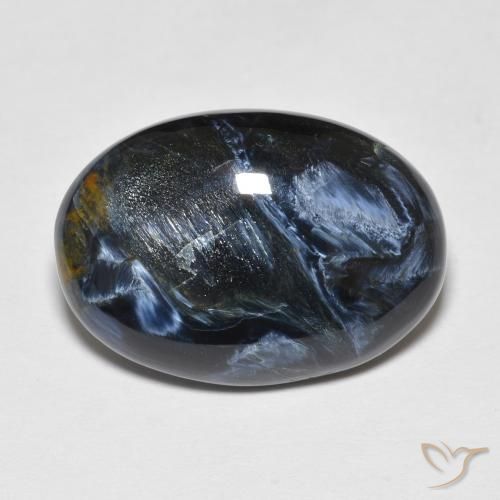 8.96ct Natural Multicolor Pietersita, Ovalada, Opaco