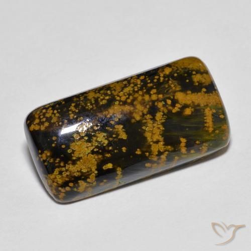 Pietersita Multicolor natural de 10.02 ct, Forma Cojín, Opaco