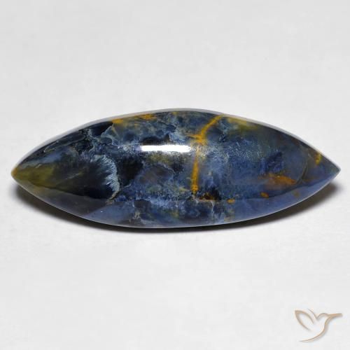 Pietersita Multicolor natural de 10.26 ct, Marquesa, Opaco