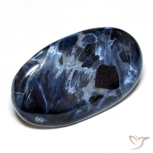 Pietersita Multicolor natural de 13.20 ct, Ovalada, Opaco