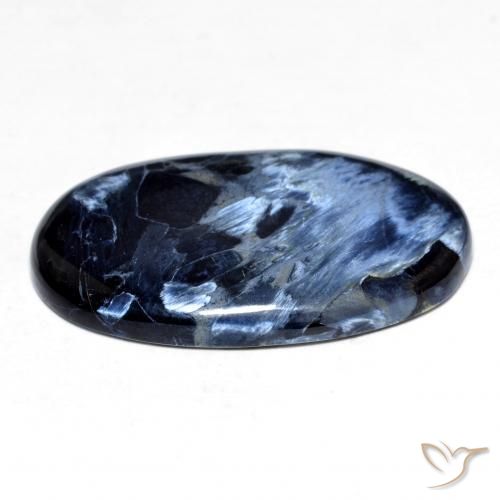 Pietersita Multicolor natural de 13.20 ct, Ovalada, Opaco