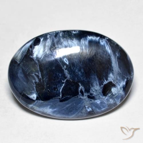 Pietersita Multicolor natural de 15.38 ct, Ovalada, Opaco