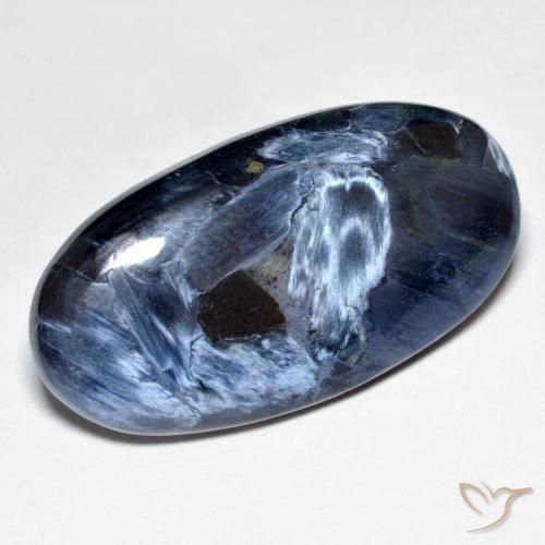 Pietersita Multicolor natural de 14.60 ct, Ovalada, Opaco