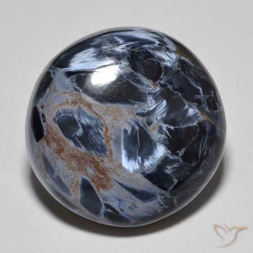 16.82ct Natural Multicolor Pietersita, Redondo, Opaco