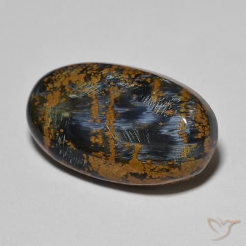 11.58ct Natural Multicolor Pietersita, Ovalada, Opaco