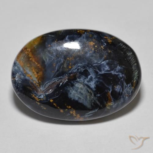 11.52ct Natural Multicolor Pietersita, Ovalada, Opaco