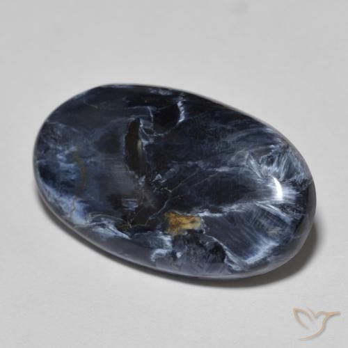 Pietersita Multicolor natural de 9.13 ct, Ovalada, Opaco