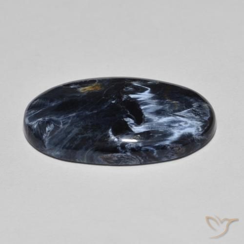Pietersita Multicolor natural de 9.13 ct, Ovalada, Opaco