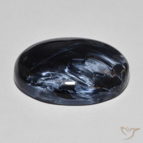 Pietersita Multicolor natural de 11.29 ct, Ovalada, Opaco