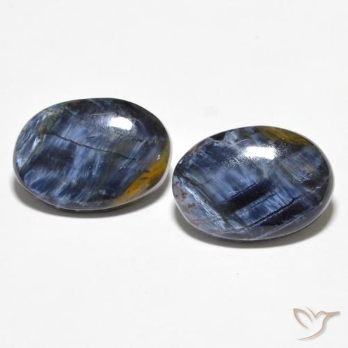 7.99ctw Natural Multicolor Pietersita, Ovalada, Opaco