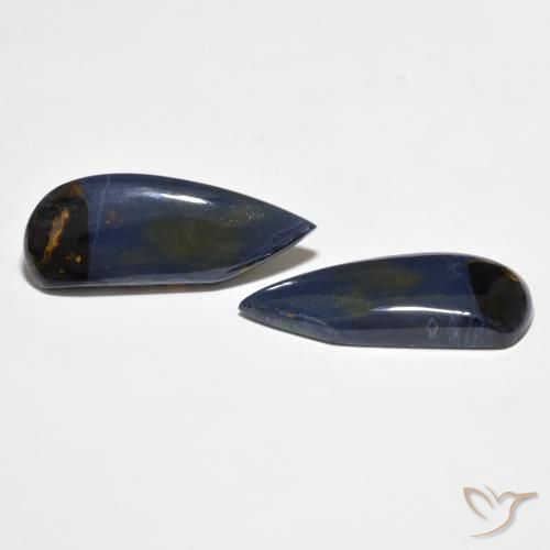 Gemas de Pietersita Multicolor natural de 22.33 ct, Elegante, Opaco