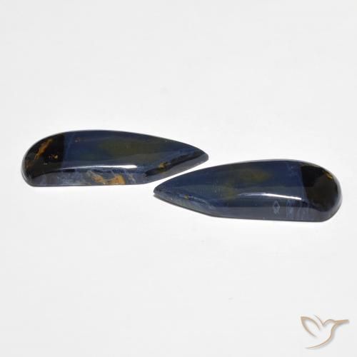 Gemas de Pietersita Multicolor natural de 22.33 ct, Elegante, Opaco