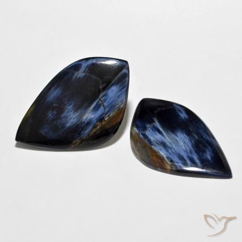 Gemas de Pietersita Multicolor natural de 23.21 ct, Elegante, Opaco